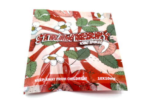 Strawberry edibles 10x 10mg